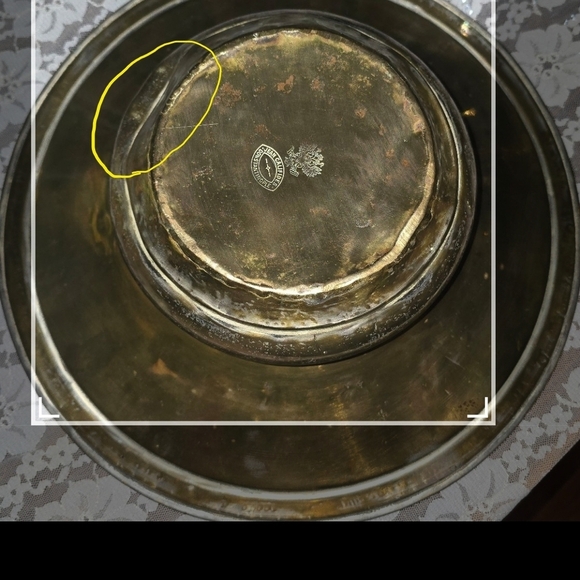 Antique 19th Century Brass Spittoon - Picture 4 of 6